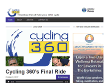 Tablet Screenshot of cycling360media.com